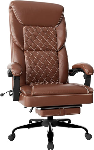 High Back Fabric Gaming Chair with Footrest & Lumbar Support