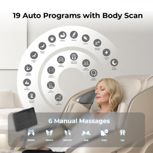4D Full Body Massage Chair with Zero Gravity