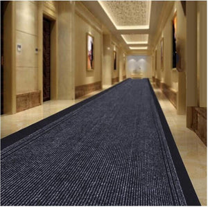 Commercial Entrance Runner Rug with Non-Slip Rubber Backing