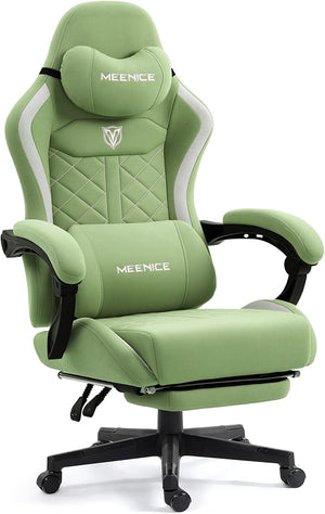 Big & Tall Gaming Chair with Pocket Spring & Massage Lumbar