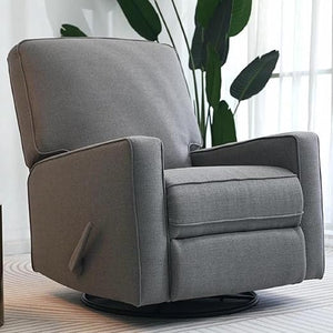 Swivel Glider Rocker Recliner Chair with High Back & Deep Seat