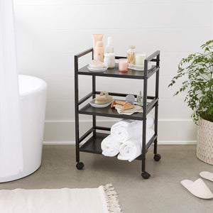 3-Tier Metal Rolling Utility Cart
