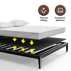 Sofa Bed Support Board - Bunkie Board with Anti-Slip Silicone & Washable Cover