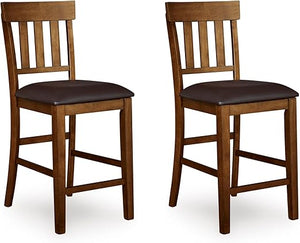 Upholstered Counter Height Bar Stool Set of 2