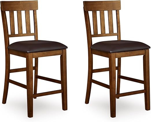 Upholstered Counter Height Bar Stool Set of 2