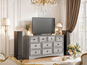 Modern Dresser with Deep Drawers – Bedroom & Living Room Storage