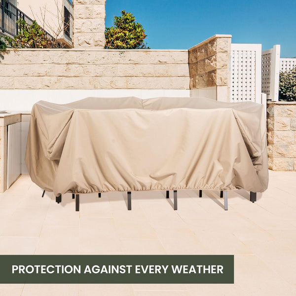 Waterproof Outdoor Rectangle Furniture Cover – Multi-Size Patio Set Cover