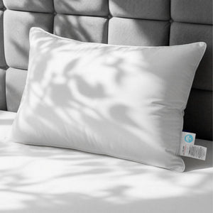 White Goose Down Pillow – 900 Fill Power, 700TC Cotton Shell