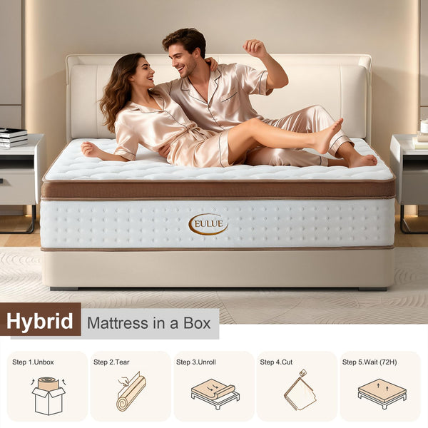 12-Inch Hybrid Mattress, Full Size