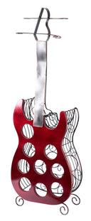 Guitar-Shaped Wine Bottle Holder & Rack