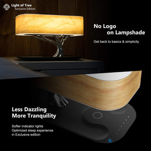 Bedside Lamp with Bluetooth Speaker & Wireless Charger
