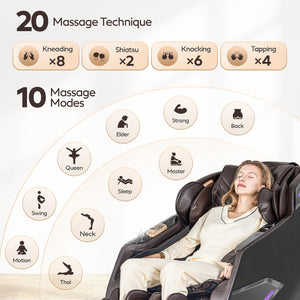 4D Full Body Zero Gravity Massage Chair