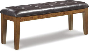 Upholstered Dining Bench with Wood Frame
