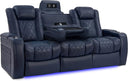 3-Seat Power Recliner with Center Console