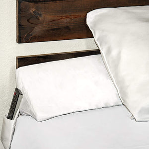Bed Wedge Gap Filler Pillow for Headboard & Mattress
