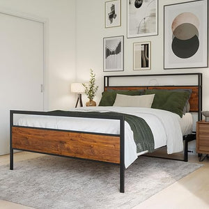 Space Saving Lift Bed with Headboard & Footboard