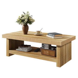47" Rectangle Coffee Table with Storage