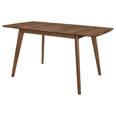 63-Inch Extendable Dining Table with Butterfly Leaf