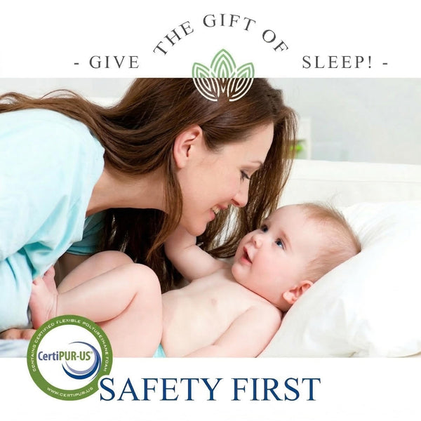 Dual-Sided Crib & Toddler Mattress with Cooling Gel Memory Foam