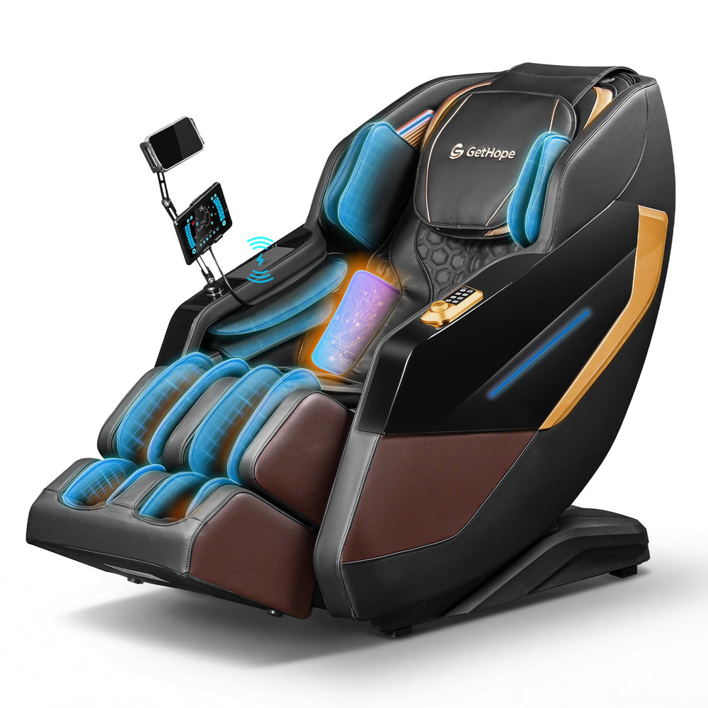 4D Zero Gravity Full Body Massage Chair with SL-Track