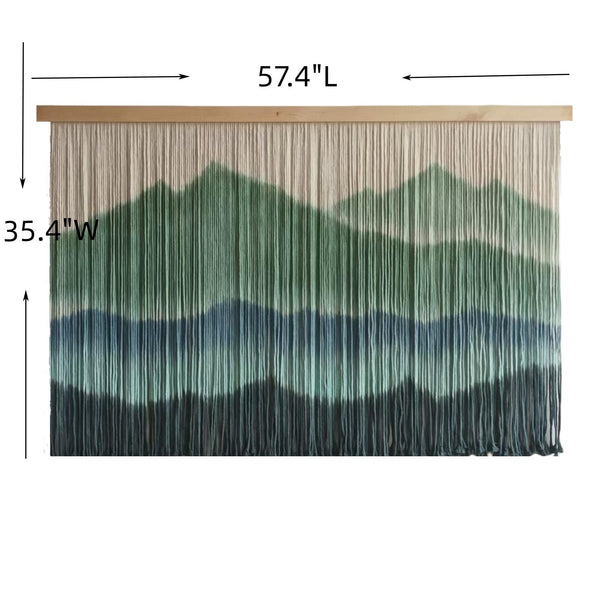 Large Boho Macrame Wall Hanging Tapestry