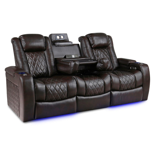 Tuscany 3-Seat Power Recliner with Center Console