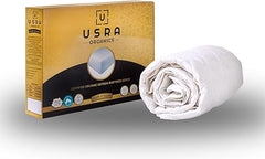 100% Cotton Quilted Mattress Topper Protector
