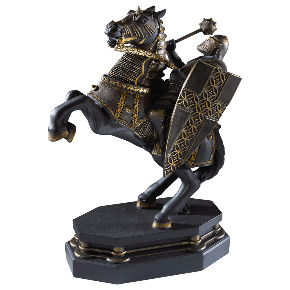 Wizard Chess Knight Bookend - Black