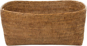 Rattan Storage Basket with Handles – Large