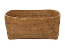 Rattan Storage Basket with Handles – Large