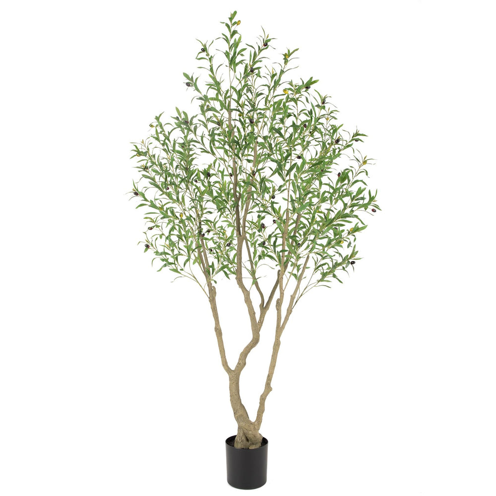 Artificial Olive Tree – UV Resistant Faux Olive Tree for Indoor & Outdoor
