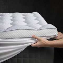Memory Foam Pillow Top Mattress Topper – Ultra-Fluffy, Breathable, Deep Pocket