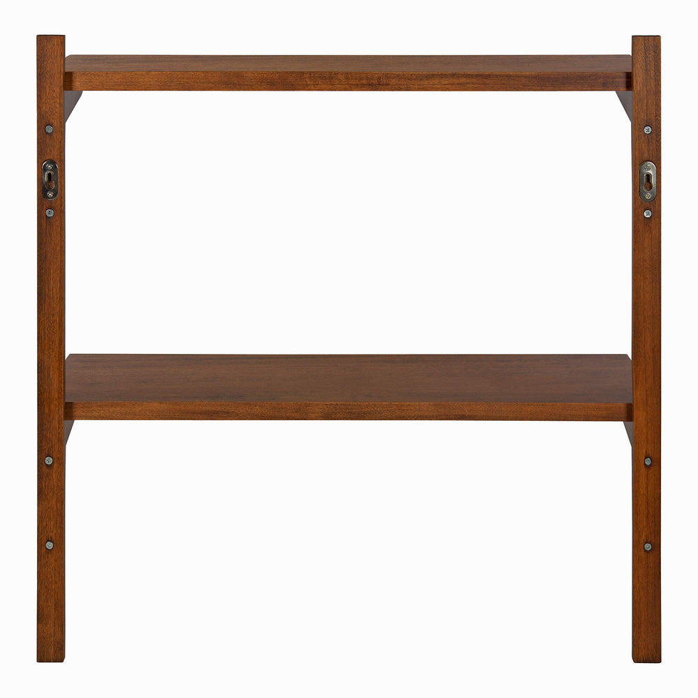 Mid-Century 2-Tier Wall Mounted Shelf