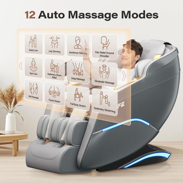 Full Body Massage Chair – Zero Gravity SL-Track Shiatsu