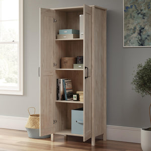 Tall 2-Door Storage Cabinet with Adjustable Shelves