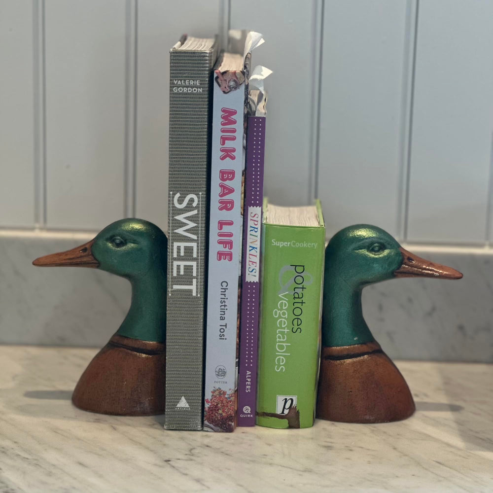 Decorative Iron Bookend Set of 2