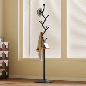 Metal Coat Rack with 8 Hooks – Tree Branch Design