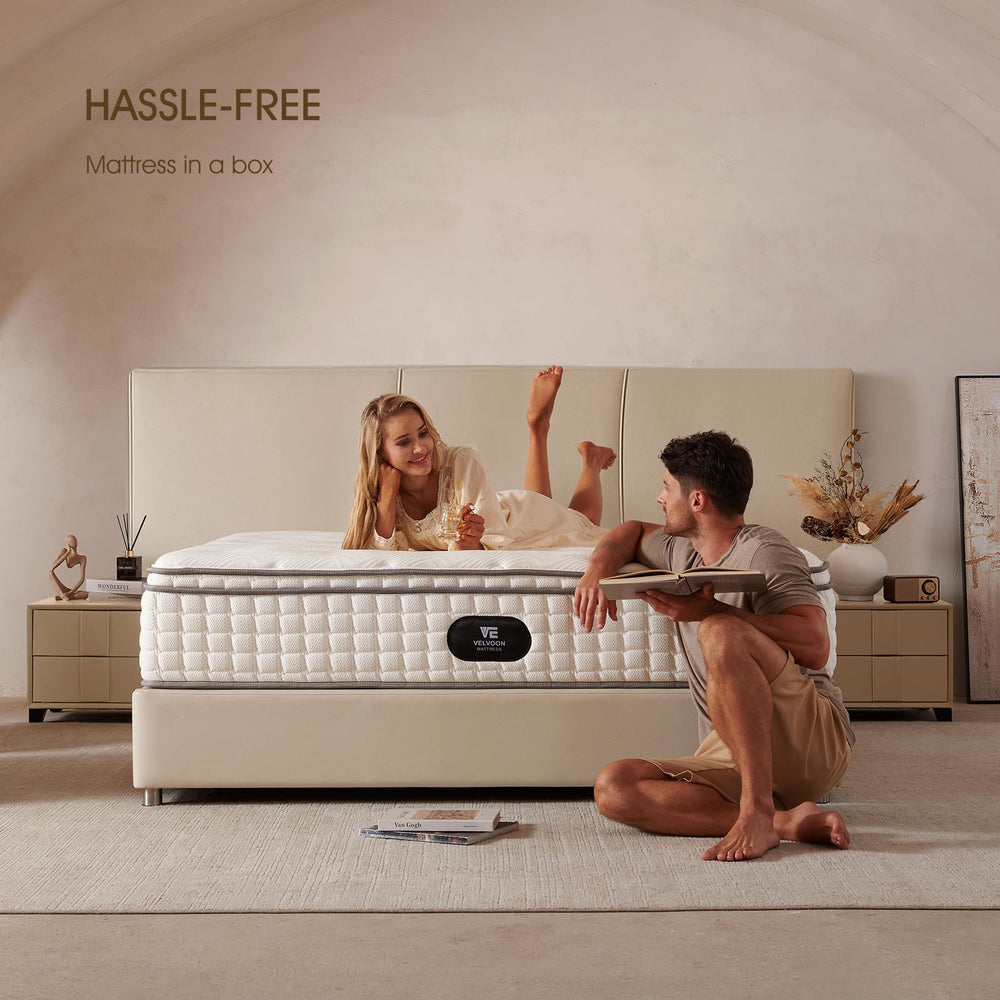 Full Mattress 12 Inch – Cooling Gel Memory Foam, Medium Firm