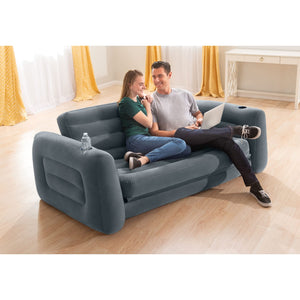Inflatable Furniture Set – Pull-Out Sofa Bed & 2 Sleeper Chairs