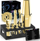 12-Piece Cocktail Shaker & Bartender Kit