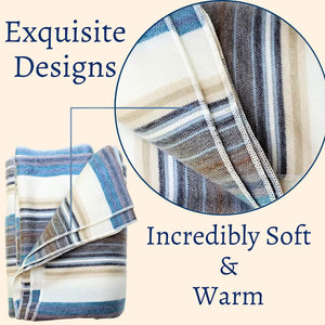 Alpaca Wool Throw Blanket — Soft, Lightweight & Breathable | Queen Size
