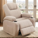 Swivel Rocker Recliner Chair with Vibration Massage