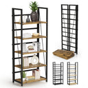 5-Tier Foldable Bookshelf