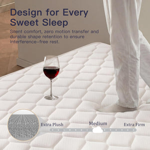 Twin 6-Inch Hybrid Mattress – Memory Foam & Pocket Coils
