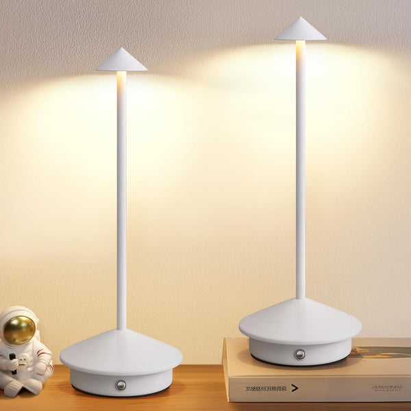 Cordless LED Table Lamp Set of 2