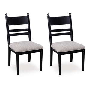 Upholstered Dining Chairs with High Back, Set of 2