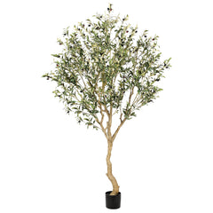 Artificial Indoor Olive Tree with Realistic Leaves