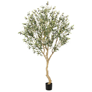 Artificial Indoor Olive Tree with Realistic Leaves