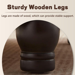 Round Storage Ottoman with Removable Top