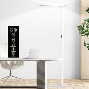 LED Floor Lamp with Eye Care Reading Light